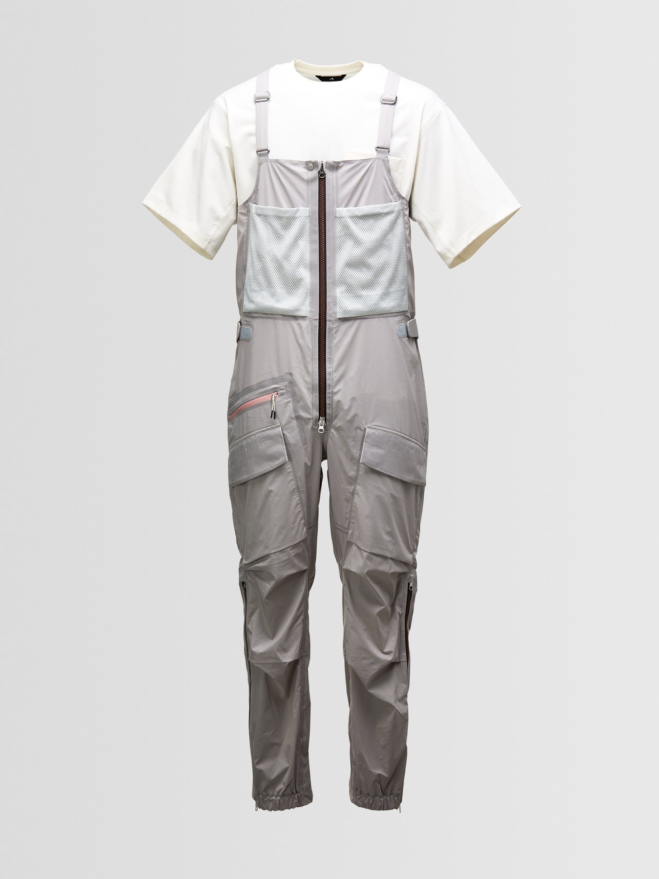 GENTLE BIB PANTS XL グレー 50108aab55e04c14dc5084abd0421d