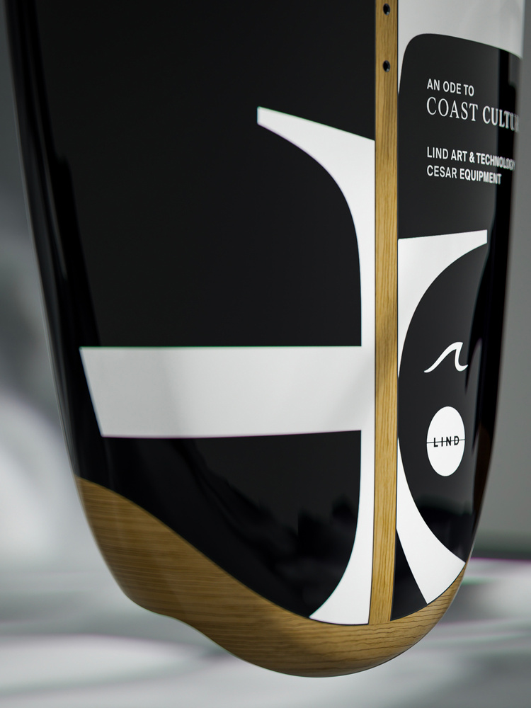 LIND X Cesar Equipment Electric Surfboard