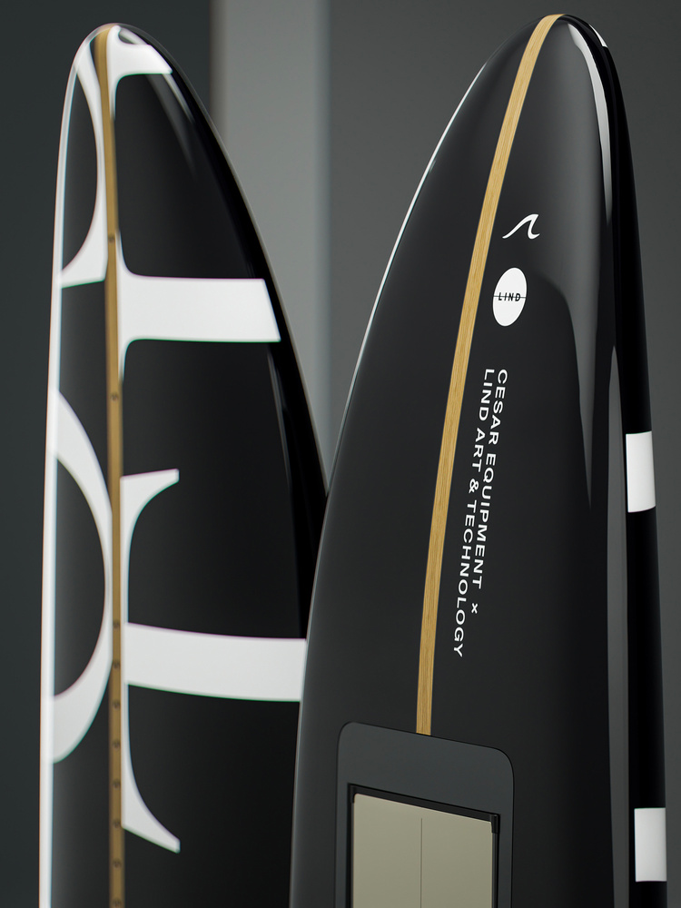 LIND X Cesar Equipment Electric Surfboard